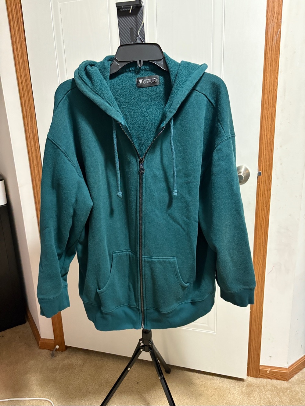 Victoria's Secret Teal Fleece Jacket